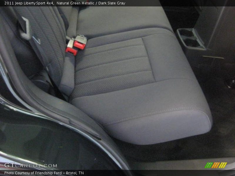 Natural Green Metallic / Dark Slate Gray 2011 Jeep Liberty Sport 4x4