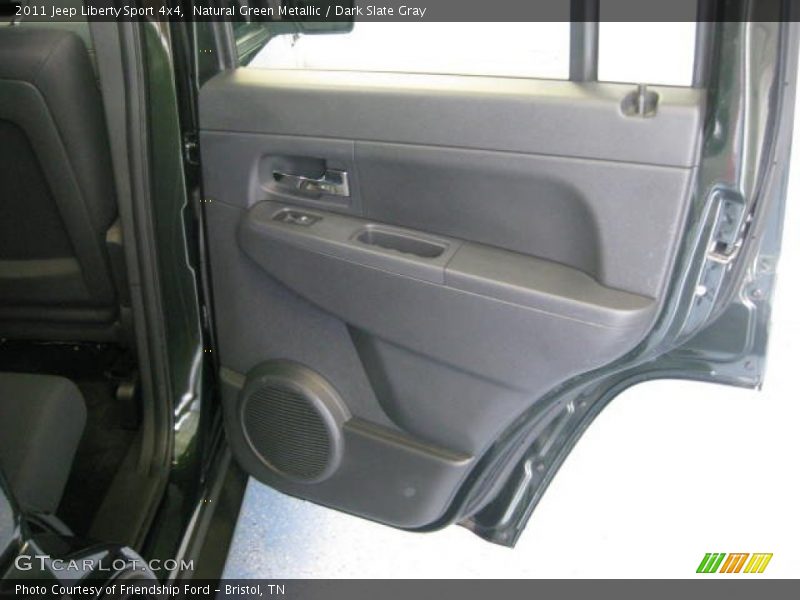 Natural Green Metallic / Dark Slate Gray 2011 Jeep Liberty Sport 4x4