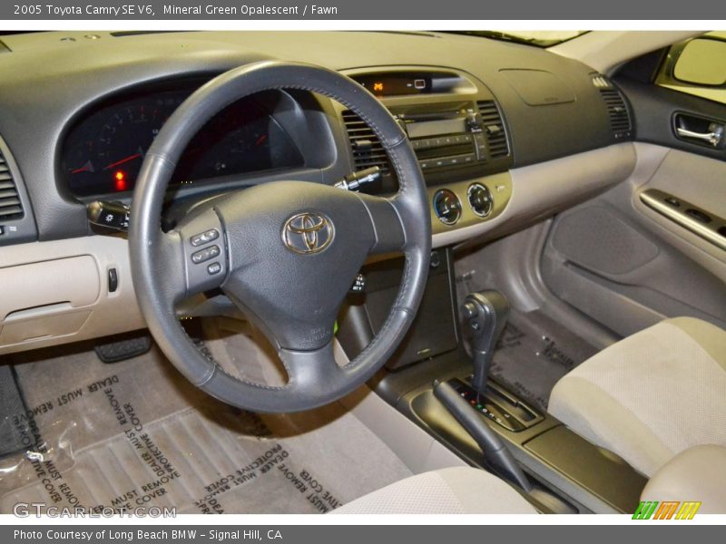 Dashboard of 2005 Camry SE V6