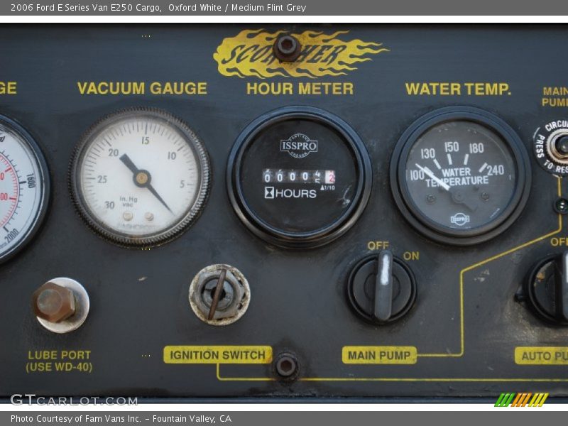 Oxford White / Medium Flint Grey 2006 Ford E Series Van E250 Cargo