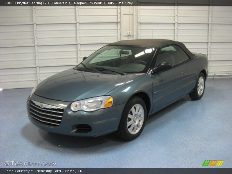 Magnesium Pearl / Dark Slate Gray 2006 Chrysler Sebring GTC Convertible