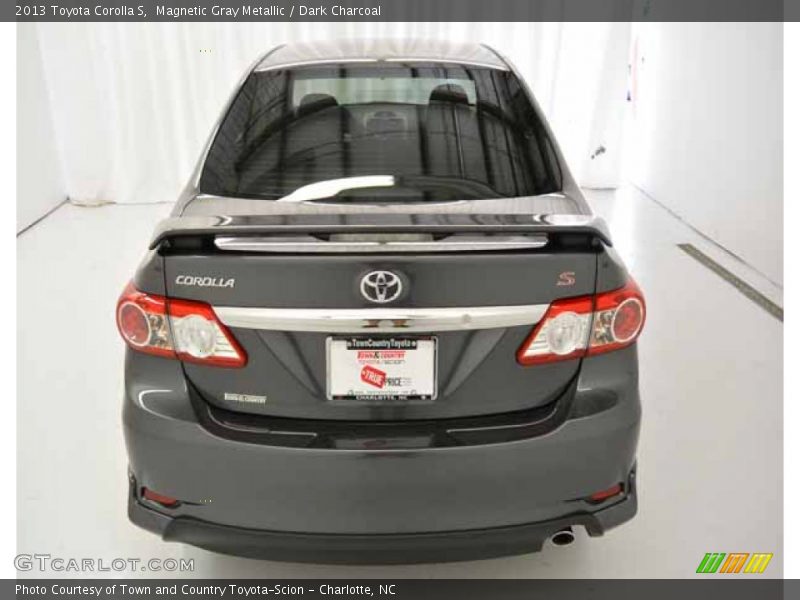 Magnetic Gray Metallic / Dark Charcoal 2013 Toyota Corolla S