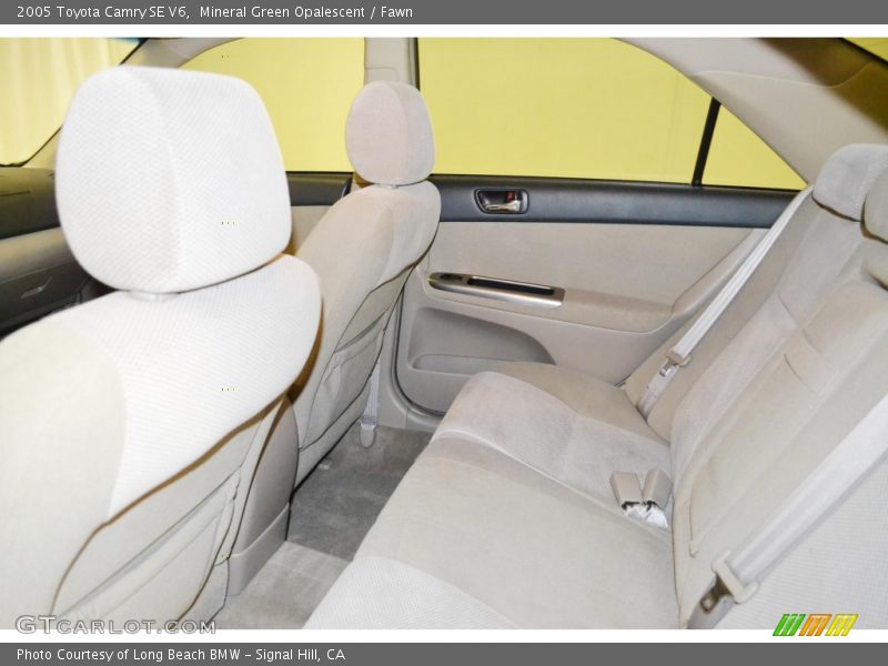 Rear Seat of 2005 Camry SE V6
