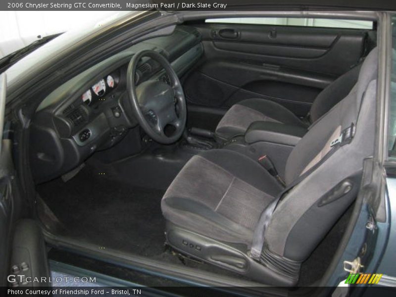 Magnesium Pearl / Dark Slate Gray 2006 Chrysler Sebring GTC Convertible