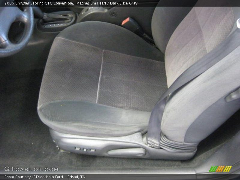 Magnesium Pearl / Dark Slate Gray 2006 Chrysler Sebring GTC Convertible