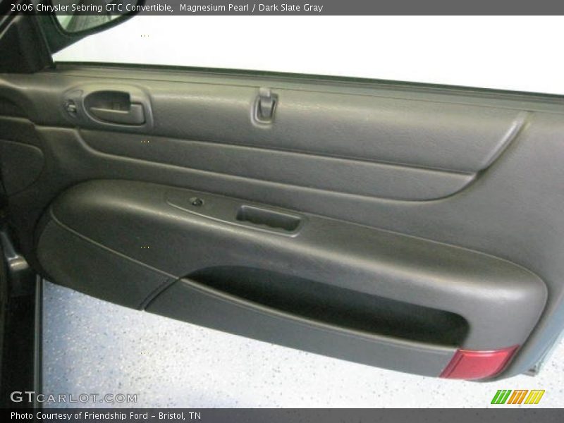 Magnesium Pearl / Dark Slate Gray 2006 Chrysler Sebring GTC Convertible