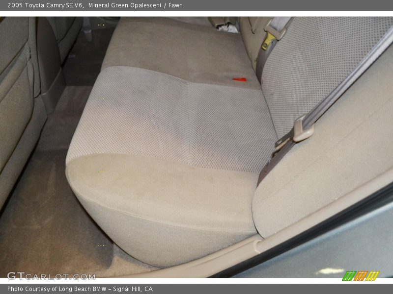 Mineral Green Opalescent / Fawn 2005 Toyota Camry SE V6