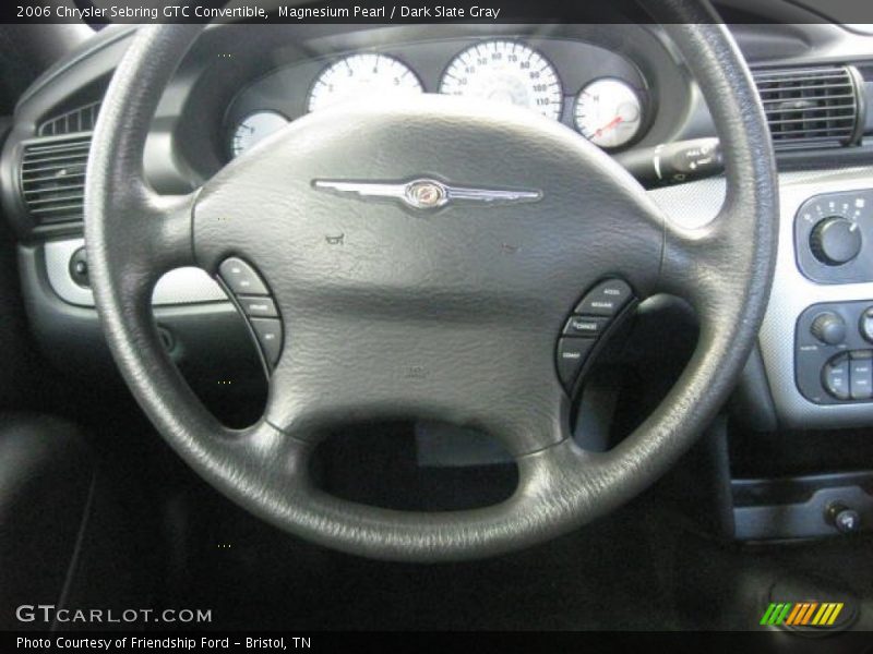 Magnesium Pearl / Dark Slate Gray 2006 Chrysler Sebring GTC Convertible