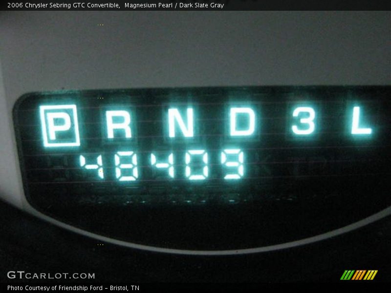 Magnesium Pearl / Dark Slate Gray 2006 Chrysler Sebring GTC Convertible