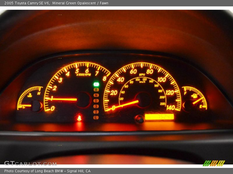  2005 Camry SE V6 SE V6 Gauges