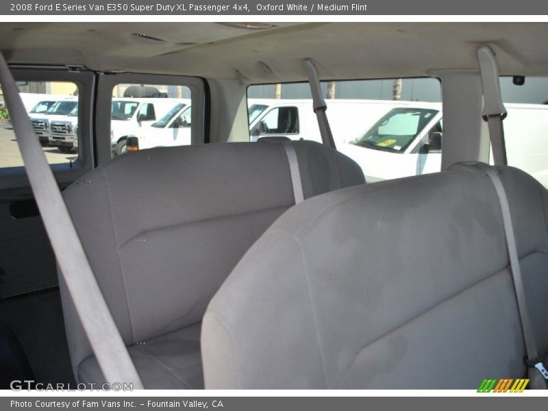 Oxford White / Medium Flint 2008 Ford E Series Van E350 Super Duty XL Passenger 4x4