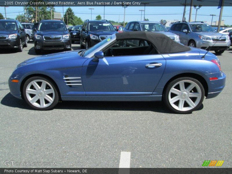  2005 Crossfire Limited Roadster Aero Blue Pearlcoat