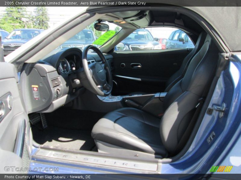 Aero Blue Pearlcoat / Dark Slate Grey 2005 Chrysler Crossfire Limited Roadster