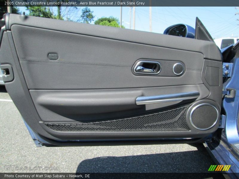 Aero Blue Pearlcoat / Dark Slate Grey 2005 Chrysler Crossfire Limited Roadster