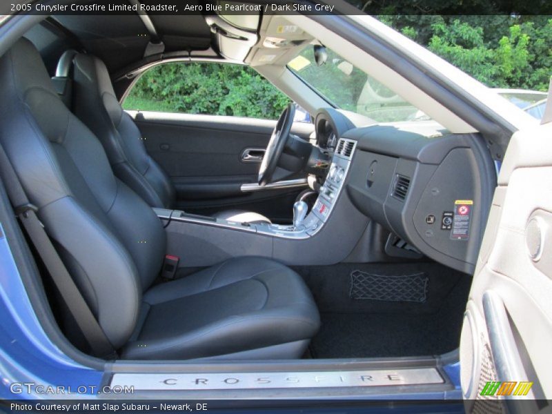 Aero Blue Pearlcoat / Dark Slate Grey 2005 Chrysler Crossfire Limited Roadster