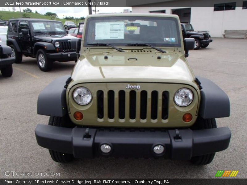 Commando Green / Black 2013 Jeep Wrangler Sport 4x4