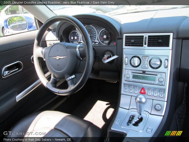 Aero Blue Pearlcoat / Dark Slate Grey 2005 Chrysler Crossfire Limited Roadster