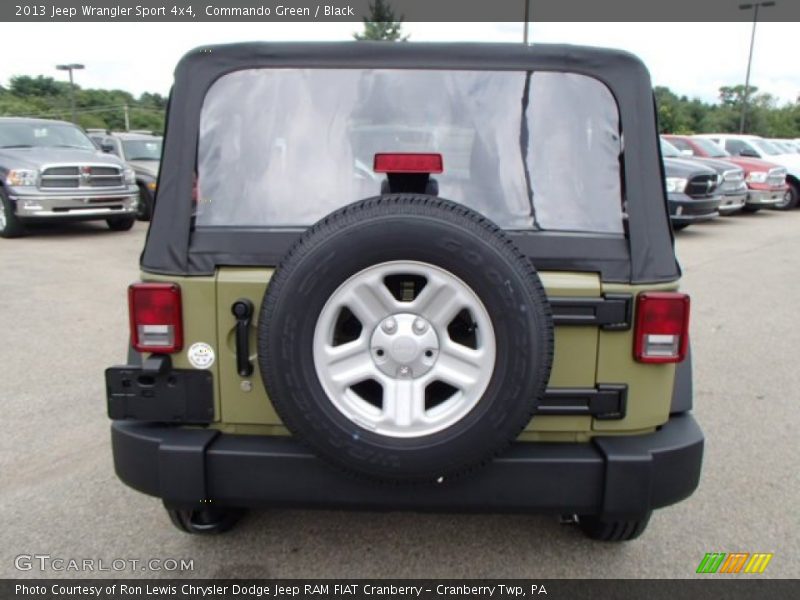 Commando Green / Black 2013 Jeep Wrangler Sport 4x4