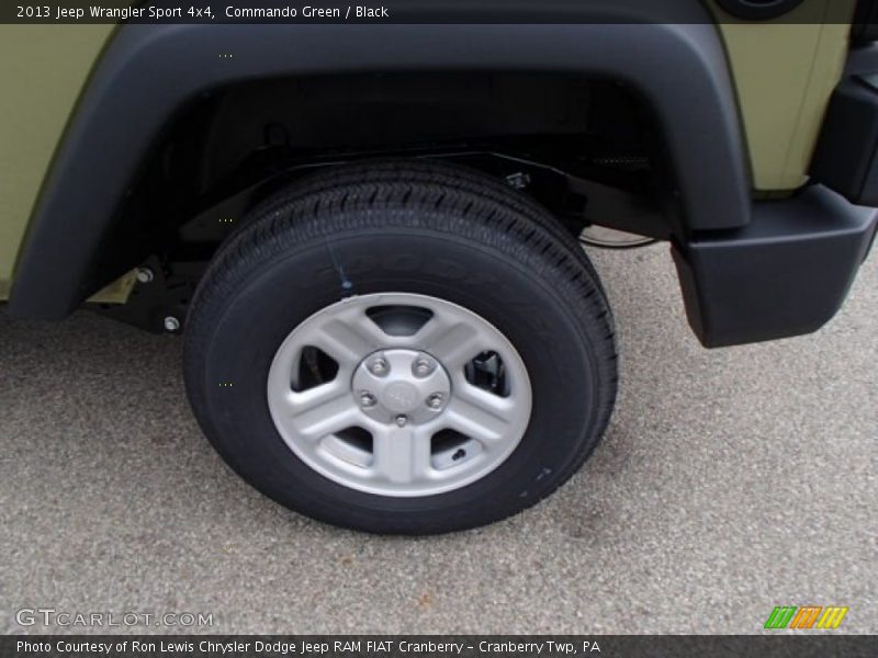Commando Green / Black 2013 Jeep Wrangler Sport 4x4