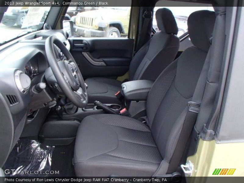 Commando Green / Black 2013 Jeep Wrangler Sport 4x4