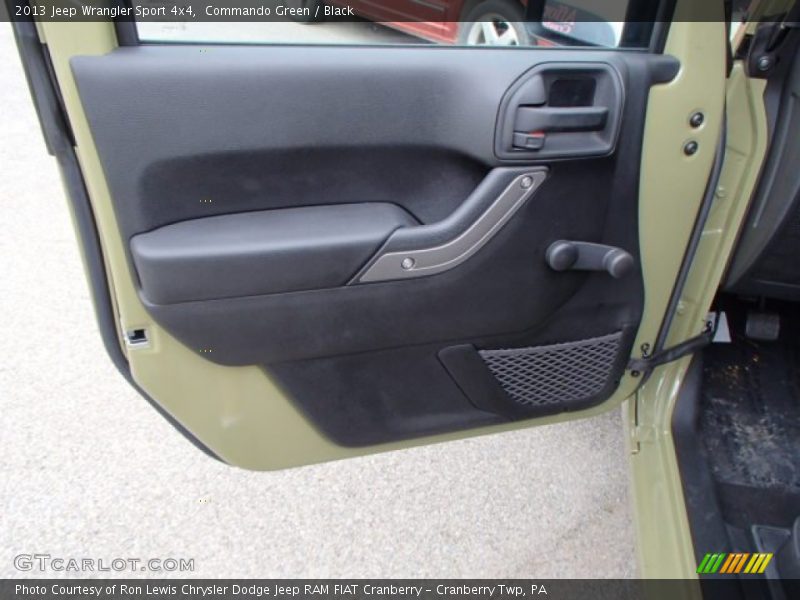 Commando Green / Black 2013 Jeep Wrangler Sport 4x4