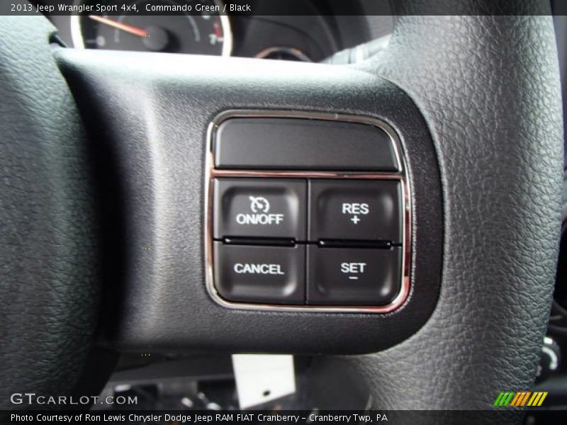 Commando Green / Black 2013 Jeep Wrangler Sport 4x4