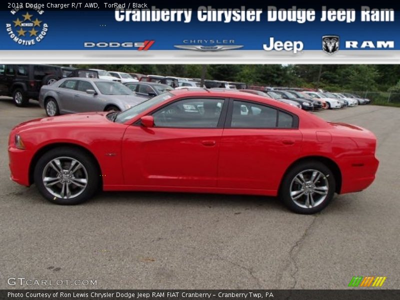 TorRed / Black 2013 Dodge Charger R/T AWD
