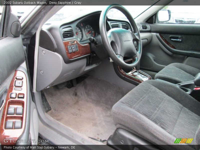 Deep Sapphire / Gray 2002 Subaru Outback Wagon