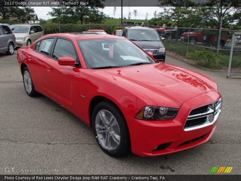 TorRed / Black 2013 Dodge Charger R/T AWD