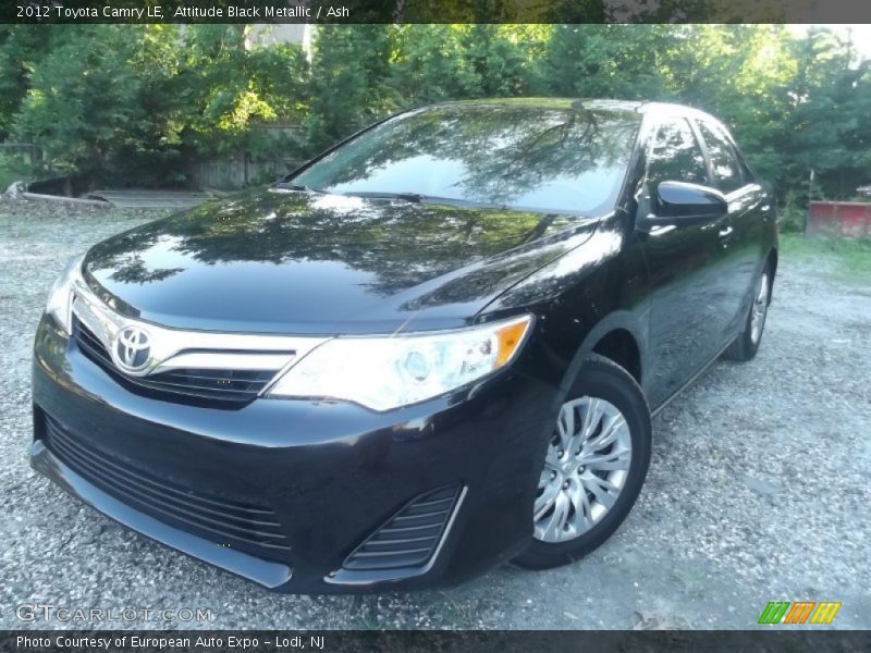 Attitude Black Metallic / Ash 2012 Toyota Camry LE