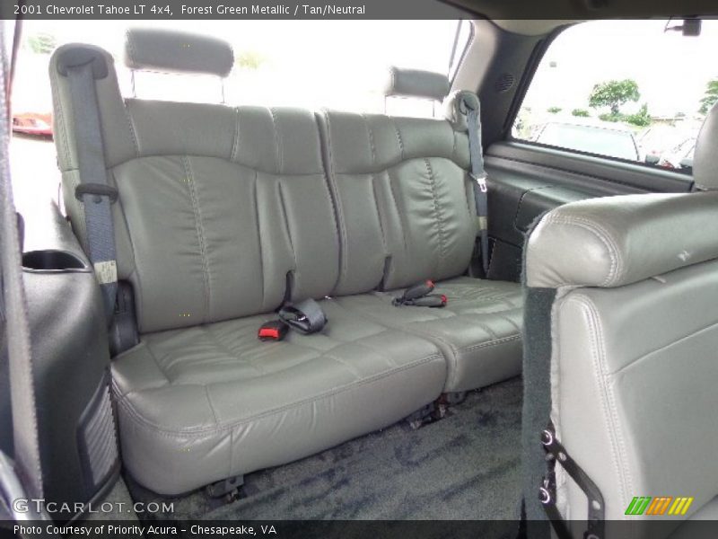 Forest Green Metallic / Tan/Neutral 2001 Chevrolet Tahoe LT 4x4