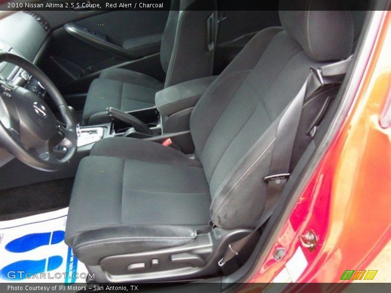 Red Alert / Charcoal 2010 Nissan Altima 2.5 S Coupe