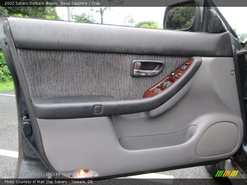 Deep Sapphire / Gray 2002 Subaru Outback Wagon
