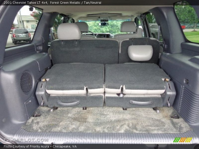 Forest Green Metallic / Tan/Neutral 2001 Chevrolet Tahoe LT 4x4