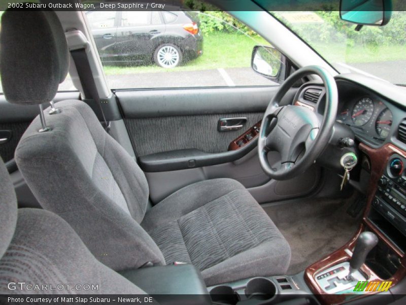 Deep Sapphire / Gray 2002 Subaru Outback Wagon
