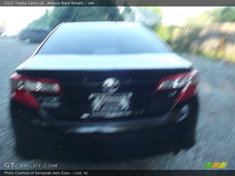 Attitude Black Metallic / Ash 2012 Toyota Camry LE