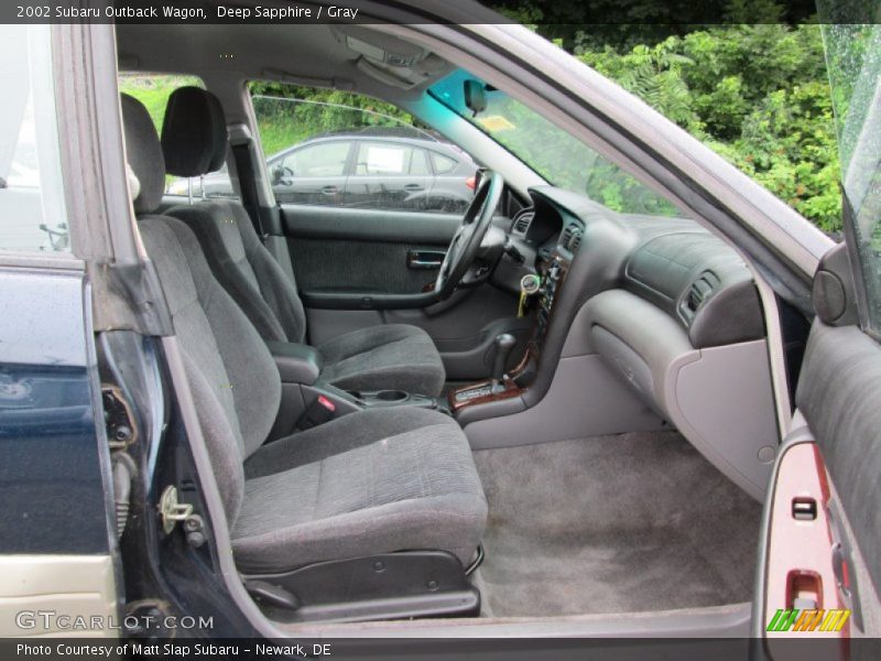 Deep Sapphire / Gray 2002 Subaru Outback Wagon