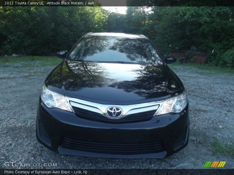 Attitude Black Metallic / Ash 2012 Toyota Camry LE