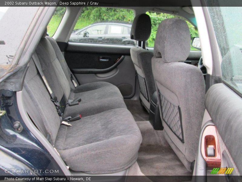 Deep Sapphire / Gray 2002 Subaru Outback Wagon