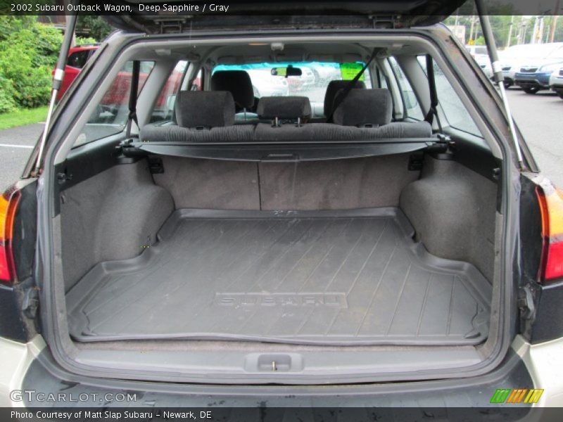 Deep Sapphire / Gray 2002 Subaru Outback Wagon
