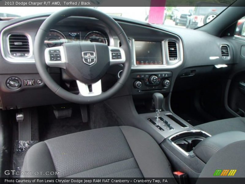 Dashboard of 2013 Charger R/T AWD