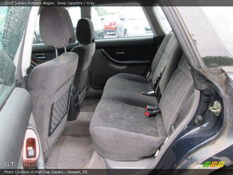 Deep Sapphire / Gray 2002 Subaru Outback Wagon