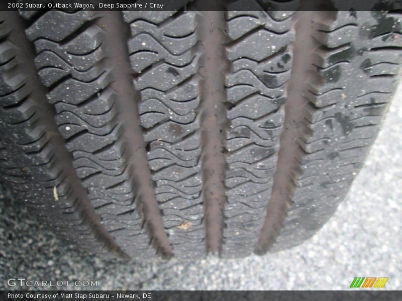 Deep Sapphire / Gray 2002 Subaru Outback Wagon