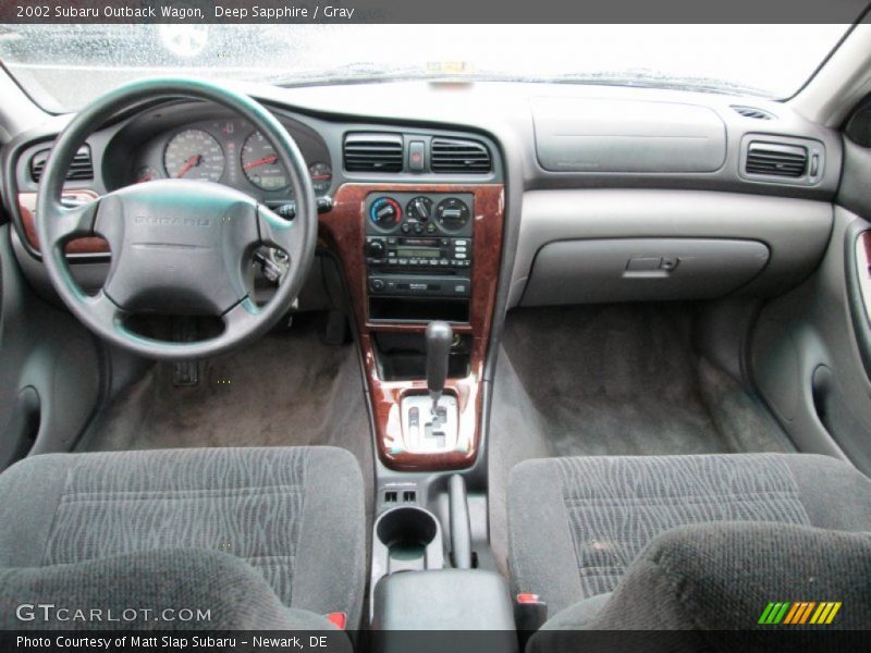 Deep Sapphire / Gray 2002 Subaru Outback Wagon