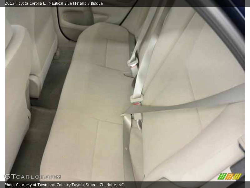 Nautical Blue Metallic / Bisque 2013 Toyota Corolla L