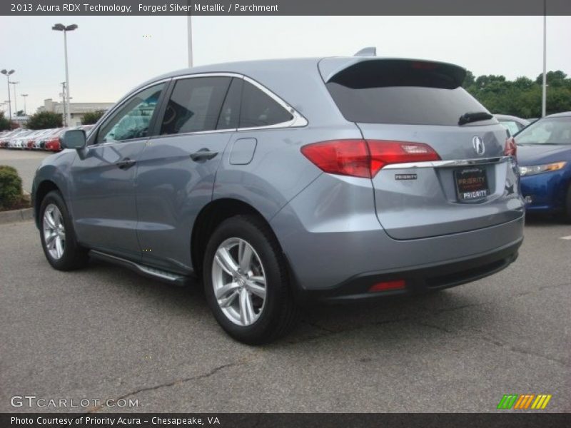 Forged Silver Metallic / Parchment 2013 Acura RDX Technology