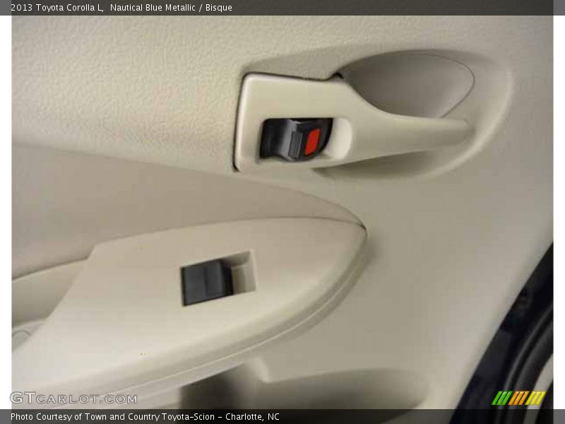 Nautical Blue Metallic / Bisque 2013 Toyota Corolla L