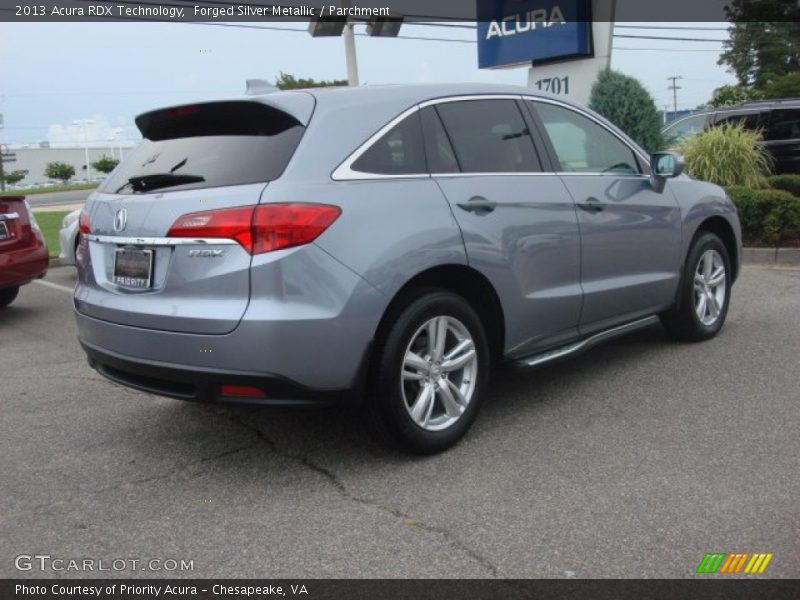 Forged Silver Metallic / Parchment 2013 Acura RDX Technology