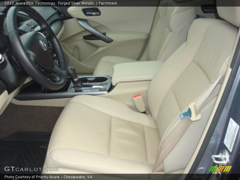 Forged Silver Metallic / Parchment 2013 Acura RDX Technology