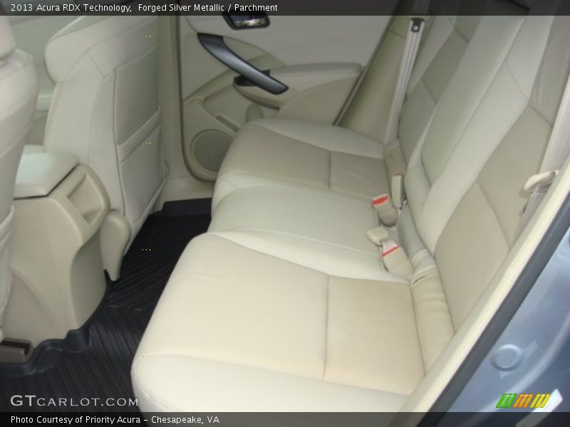 Forged Silver Metallic / Parchment 2013 Acura RDX Technology